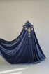 Gold lace halloween cape